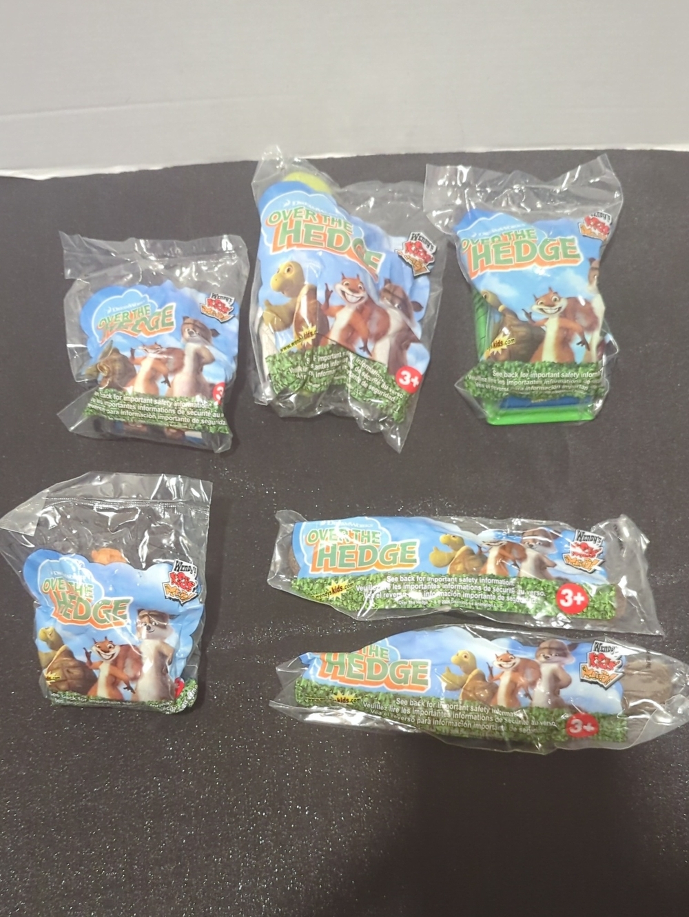 DreamWorks Over The Hedge Wendy's Toys NEW Lot Of 6